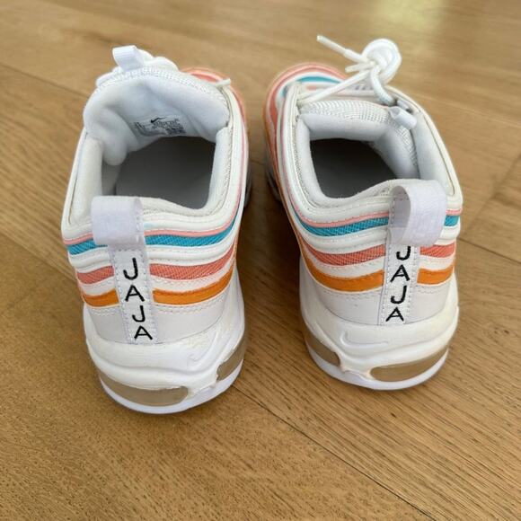 JAJA x Nike Air Repo Sneakers in White and Multi - Picture 7 of 8